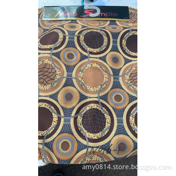 Fashion Soft flowers Geometric Printed Fabric
